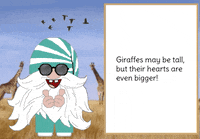 Gnome Giraffe GIF