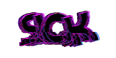 Sick Loop Sticker