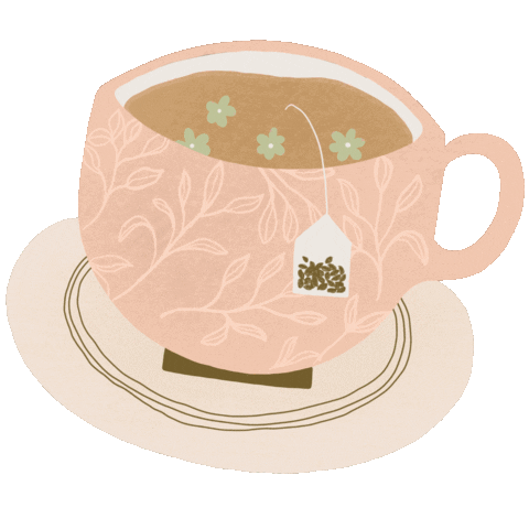 Tea Party Drinking Sticker