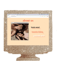 glowgettercollective sparkle glitter glow computer Sticker