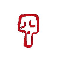 Corona Calavera Sticker by aire retro