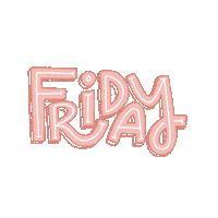 luizacapucci friday fds daysoftheweek lgcapucci Sticker