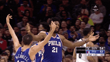 happy lets go GIF by NBA