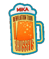 Beer Belgium Sticker by MIKA