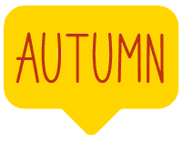 Raking Its Fall Sticker