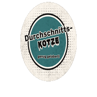 durchschnittskotze podcast lustig vanlife camper Sticker