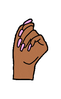 Sassy Nails Sticker by 1900BADDEST