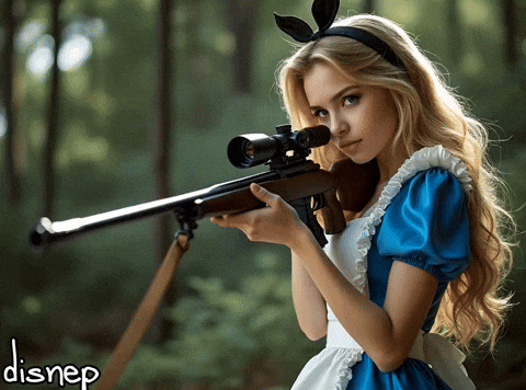 Sexy Alice In Wonderland GIF