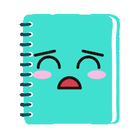 Sad Note Sticker by Passa a Limpo Papelaria