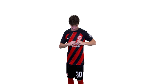 Heart Love Sticker by Eintracht Frankfurt