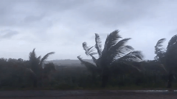 Strong Wind Hits Southeast Madagascar as Batsirai Nears Landfall