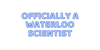Uwgrad Uwow Sticker by WaterlooSci