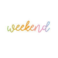 Weekend Sticker