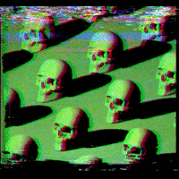 Halloween Glitch GIF