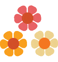 Flowers Borders Sticker