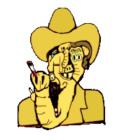 pop art animation STICKER by Dax Norman