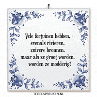 Wijsheid Spreuk GIF by Tegelspreuken.nl