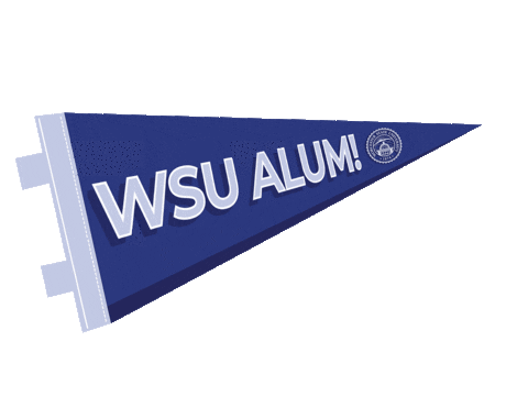 Graduation Wsu Sticker by Worcester State University