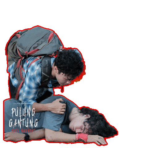 Pulung Gantung Sticker by CINEVERSE.ID