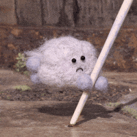 Struggling Hold On GIF by Tweedy & Fluff
