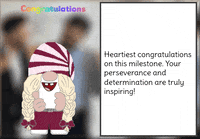 Congratulations Gnome GIF