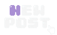Pink Post Sticker
