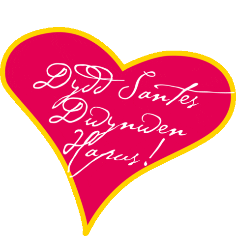 Valentines Day Sticker by PoetryWales