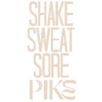 Shake Sweat Sticker by Pike Fitness Studio