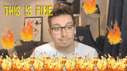 OP-Poker pain hell this is fine pokerstars GIF