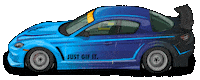 Car Drifting Sticker by kneapolitan