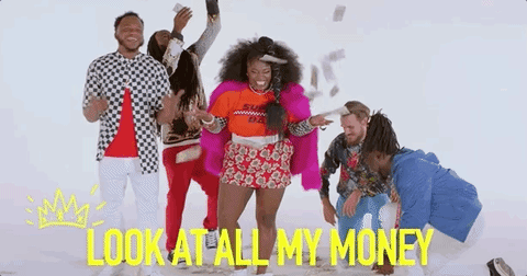 money lyrics GIF by Tank and The Bangas