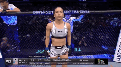 Tecia Torres Sport GIF by UFC