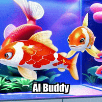 Koi Fish Ai GIF by TheConfishius