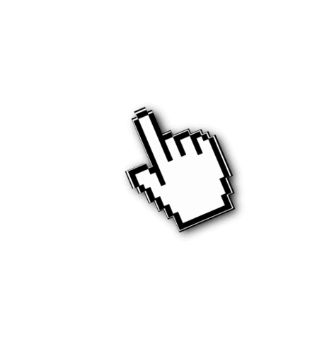 Big_Burger retro arrow point mouse Sticker