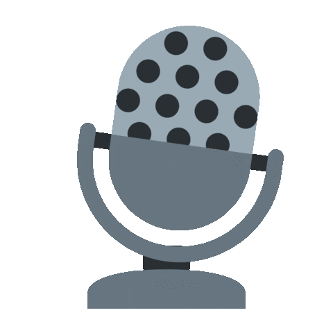 emojivid emoji studio mic record Sticker