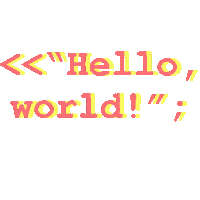 Working Hello World Sticker by Black Rocket