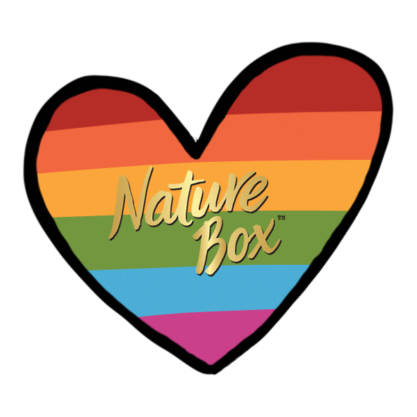 naturebox love rainbow pride self love Sticker