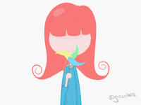 giosolarte illustration animated redhead opentoonz GIF