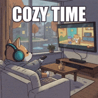 Rainy Day Popcorn GIF by WUFFI