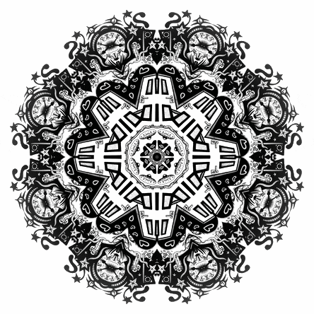 kaleidotto art nft mirror ink GIF