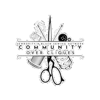 Sewing Bsn Sticker by Sewrority Wear