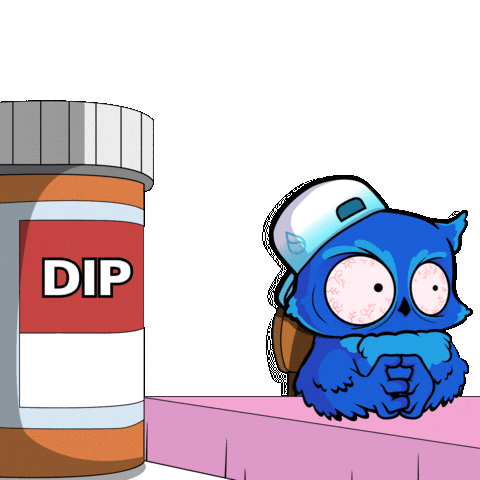 Crypto Owl Sticker by BigBrains