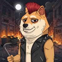 Shiba Inu Fire GIF by Doge Pound