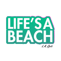 Out Of Office Vacation Sticker by L.A. Girl