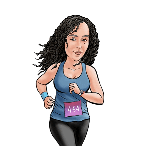 Run Running Sticker by eBibs