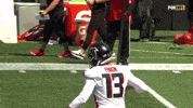 Excited Bradley Pinion GIF by Atlanta Falcons