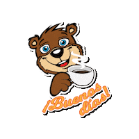 Bom Dia Buddy Sticker by Fisk Cuiabá