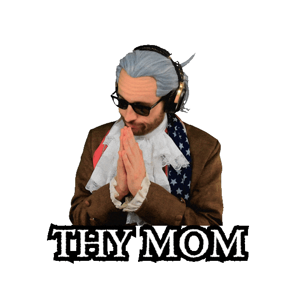 Founding Father Mom Sticker