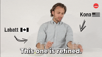 Refined beer