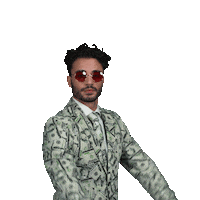 Hip Hop Reaction Sticker by OppoSuits